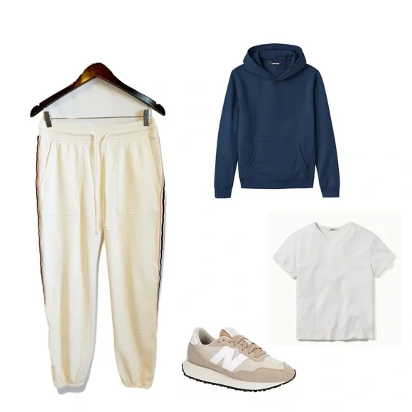 Lou & Grey Side Stripe Sweatpants - Picture 4 of 14